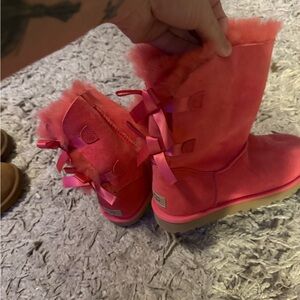 UGG Pink Winter Boots